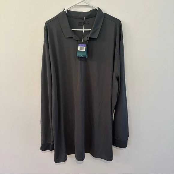 Men’s Nike Golf Dri-Fit Long Sleeve Shirt Size 3XL - Picture 2 of 4